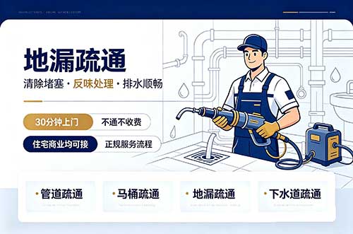 淄博地漏疏通